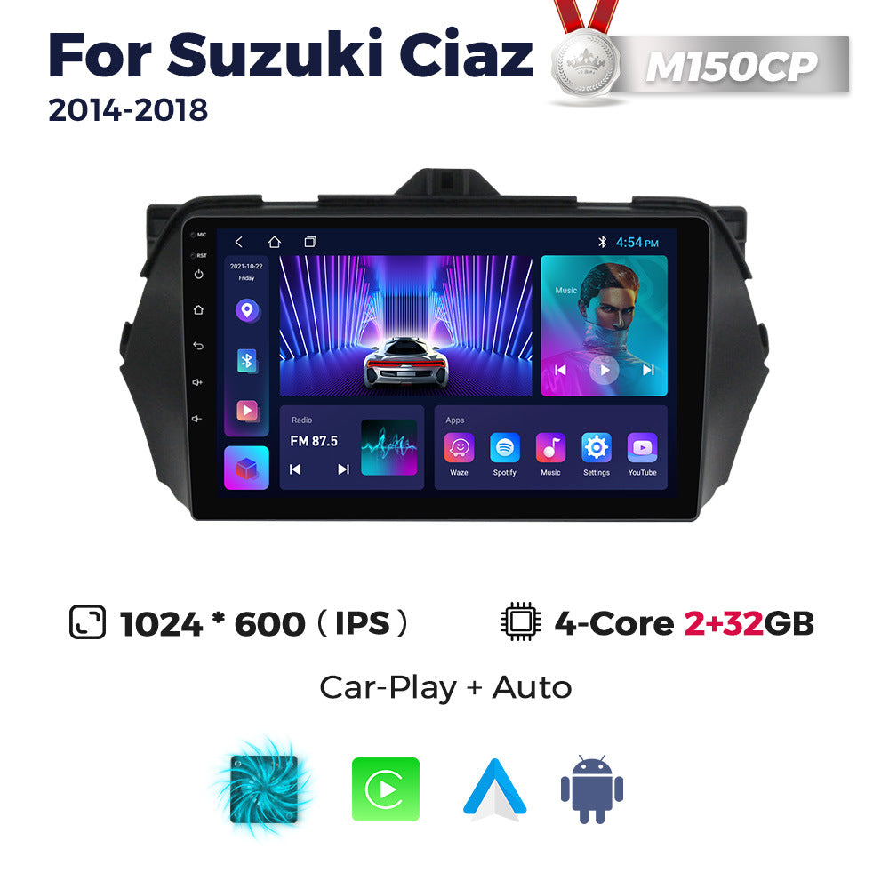 Compatible with Suzuki Ciaz 2014-2018 Android large screen central control navigation Bluetooth CarPlay