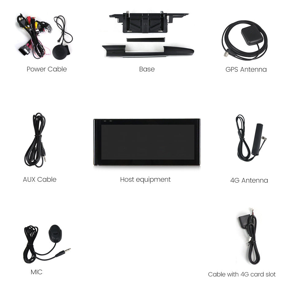 Applicable to Audi A6 A7 C7 S6 2016-2020 Android large screen central control car navigation Bluetooth Carplay