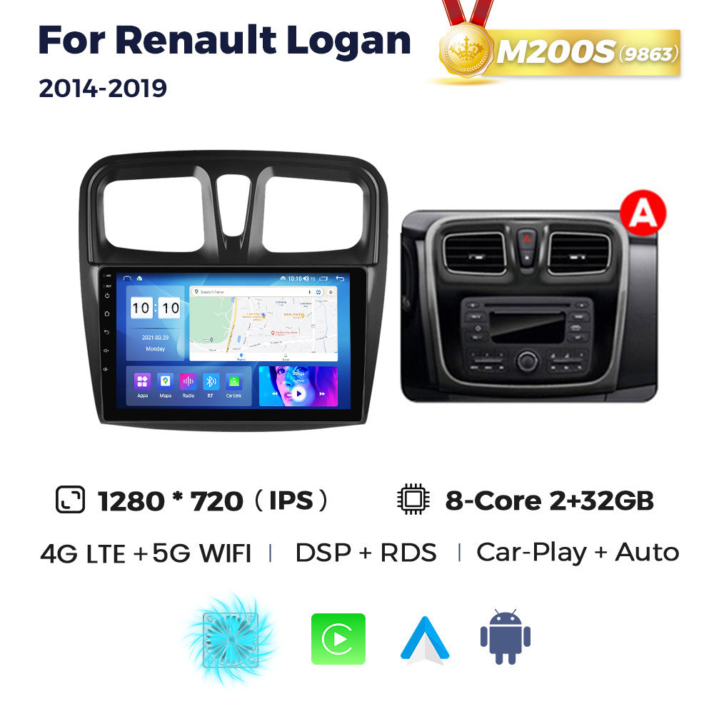 Suitable for renault logan sandero/symbol 2014-2019 renault logan android navigation