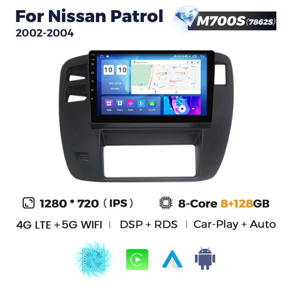 Suitable for nissan patrol y61 2002 - 2004 nissan patrol car android smart navigation