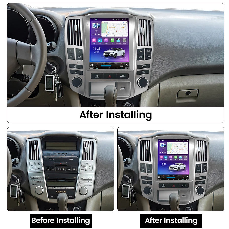 Suitable for lexus rx300 330 350 rx400 450 lexus rx vertical screen android navigator
