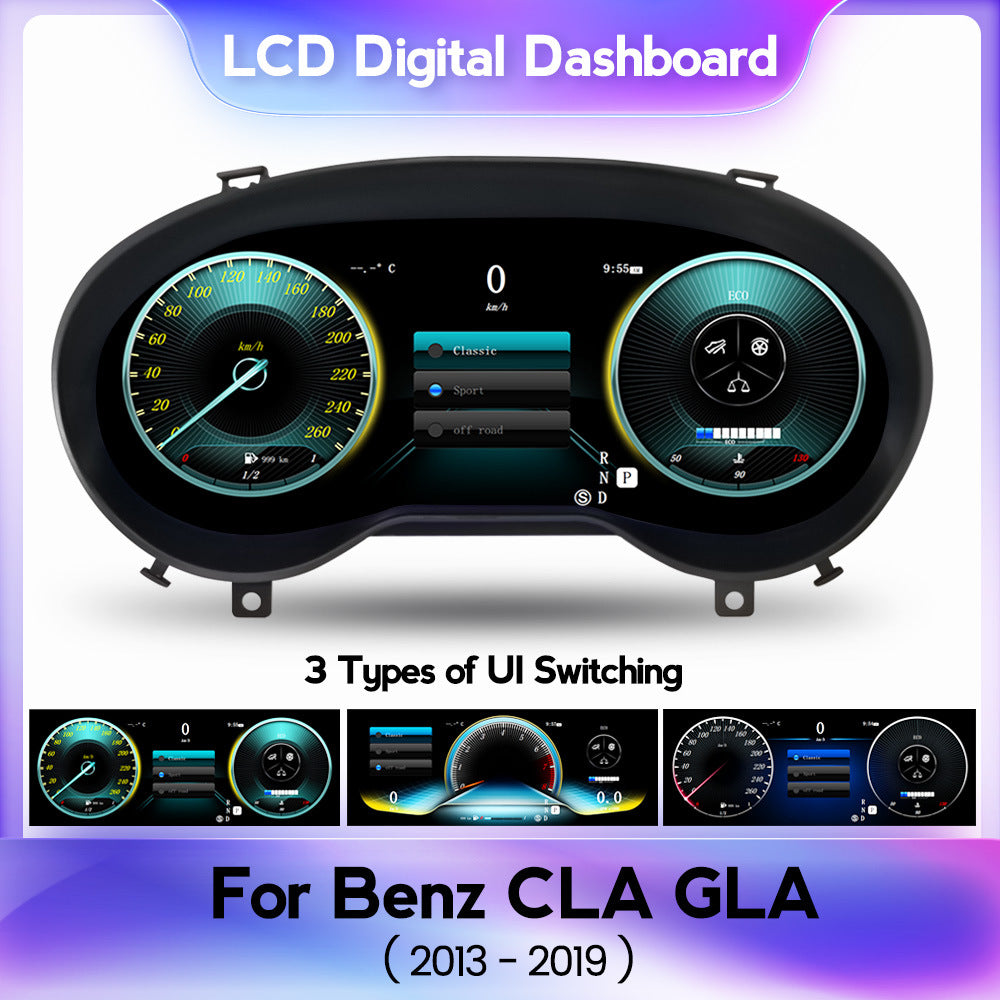 Suitable for benz a 13-17 cla 13-19 gla 15-19 mercedes-benz lcd screen instrument display
