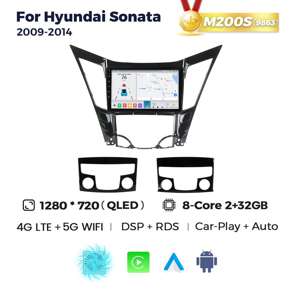 Suitable for hyundai sonata 8 2009-2014 eighth generation sonata car central control android navigator