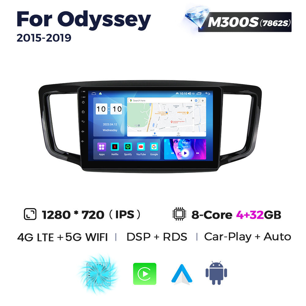 Suitable for 15-19 honda odyssey android car central control gps navigation carplay