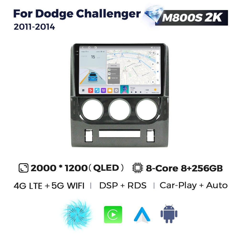 Suitable for dodge challenger 2011-2014 dodge challenger large screen android car navigation