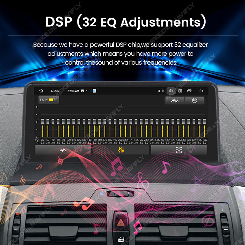10.25 inch suitable for BMW X3 E83 Android central control large screen GPS navigation all-in-one machine Bluetooth Carplay