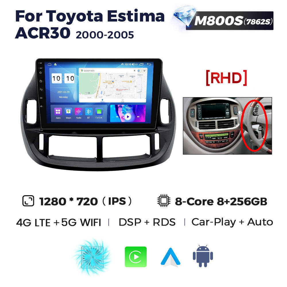Suitable for 2004 toyota estima acr30, android head unit with wireless carplay for in-car entertainment