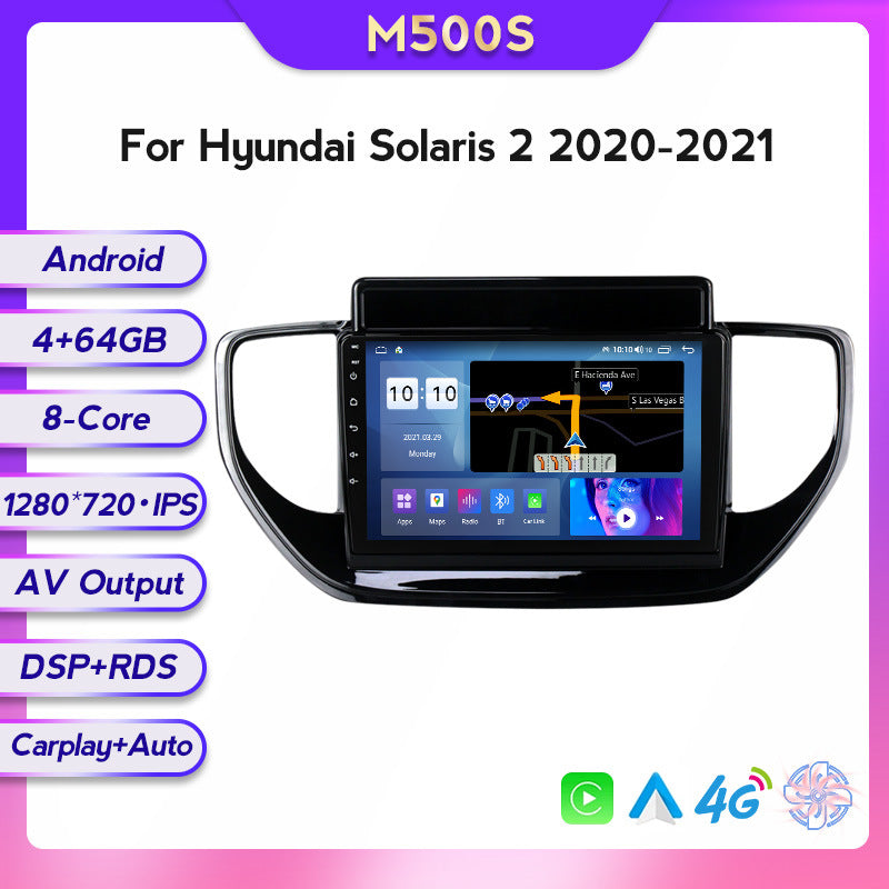 Suitable for hyundai solaris 2 2020-2022 hyundai car smart central control navigation carplay