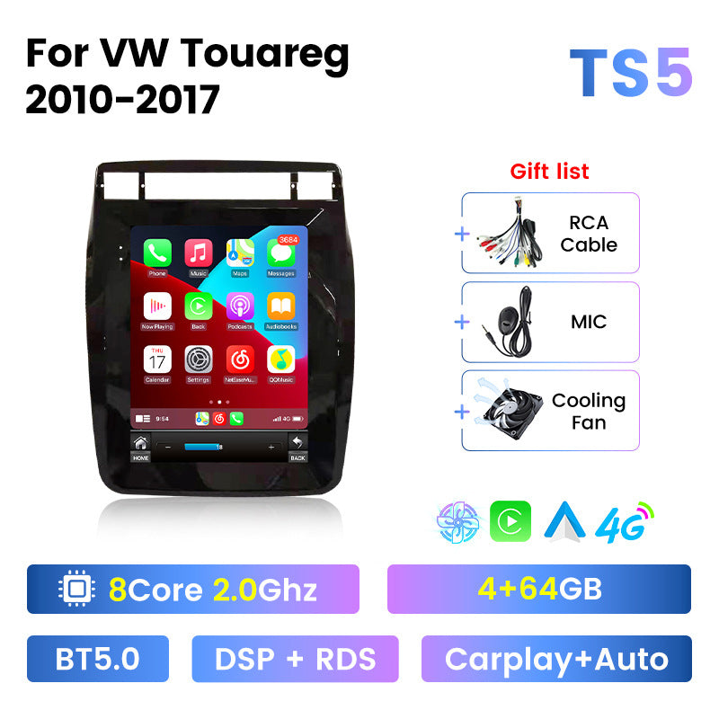 Suitable for vw touareg 2010-2017 volkswagen touareg 9.7inch vertical screen android smart car navigation