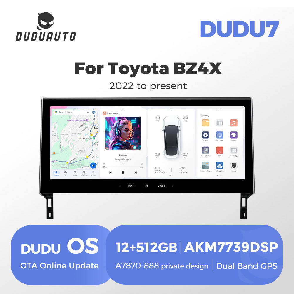 Suitable for toyota bz4x to present 2022-2024 toyota bz4x platinum 4x12 dudu7