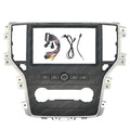 Versatile trim kit compatible with 2017-2020 roewe i6/ei6 9inch center console navigation dvd upgrade bezel