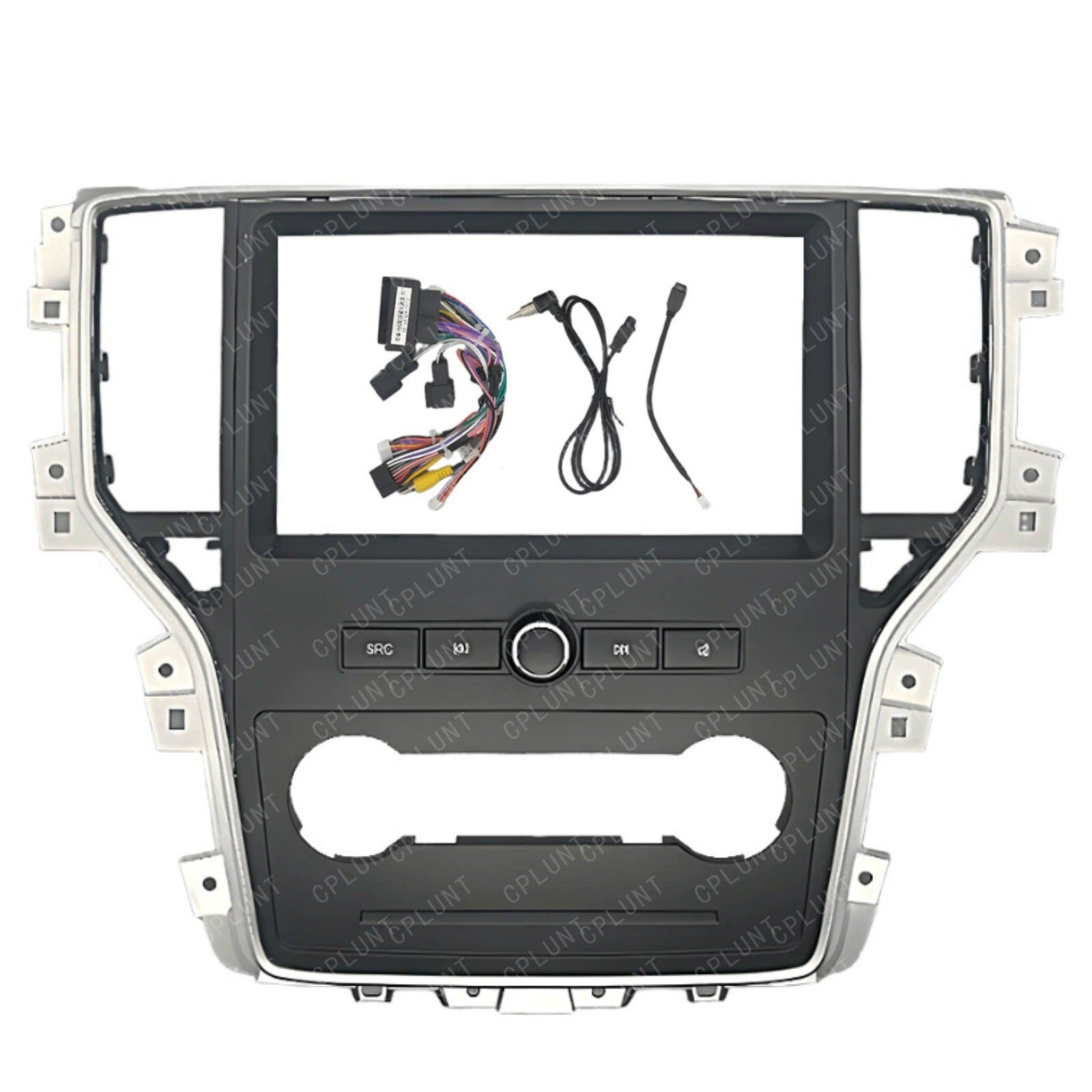 Versatile trim kit compatible with 2017-2020 roewe i6/ei6 9inch center console navigation dvd upgrade bezel