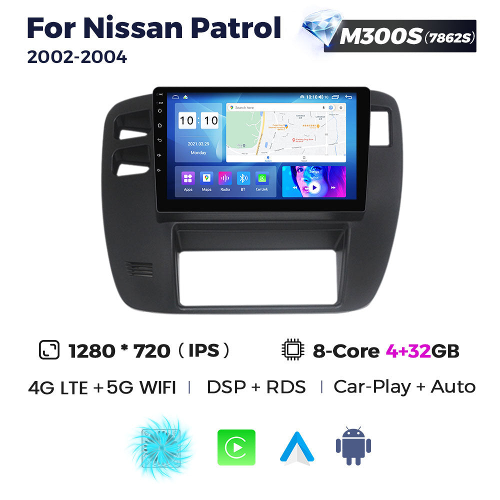 Suitable for nissan patrol y61 2002 - 2004 nissan patrol car android smart navigation