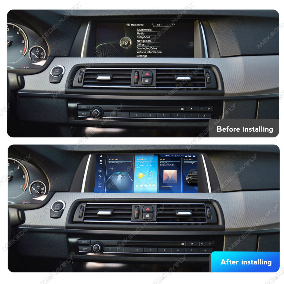 Suitable for bmw 5 series f10/f11 2011-2017 5 series f10 id8 large screen android navigator