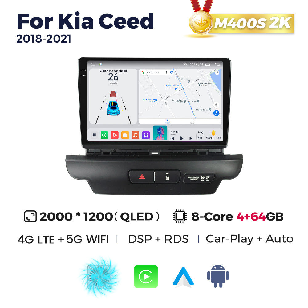 Suitable for kia ceed 2018-2021 kia proceed restoration smart android large screen car navigation