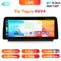 Suitable for Toyota Rav4 modified Android central control car navigation all-in-one machine 12.3 inch vertical screen 6 + 128G