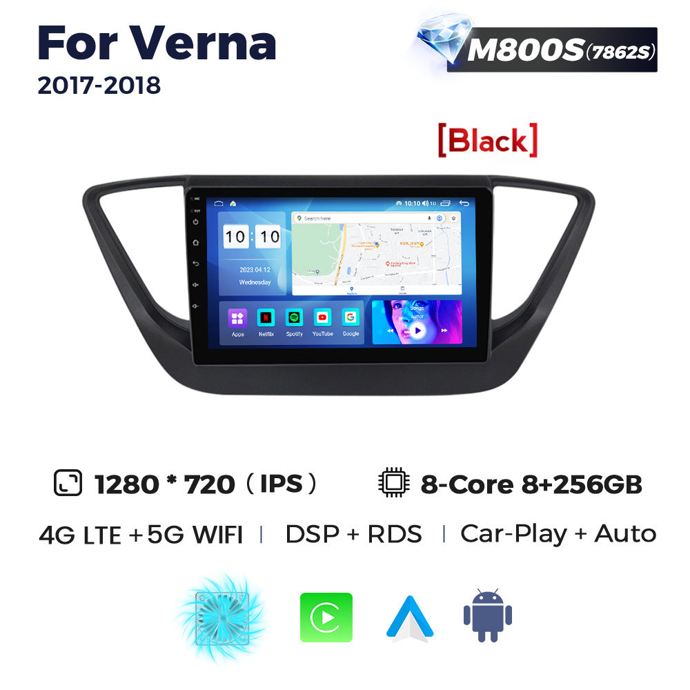 Suitable for hyundai verna accent 2017-2018 android car navigation