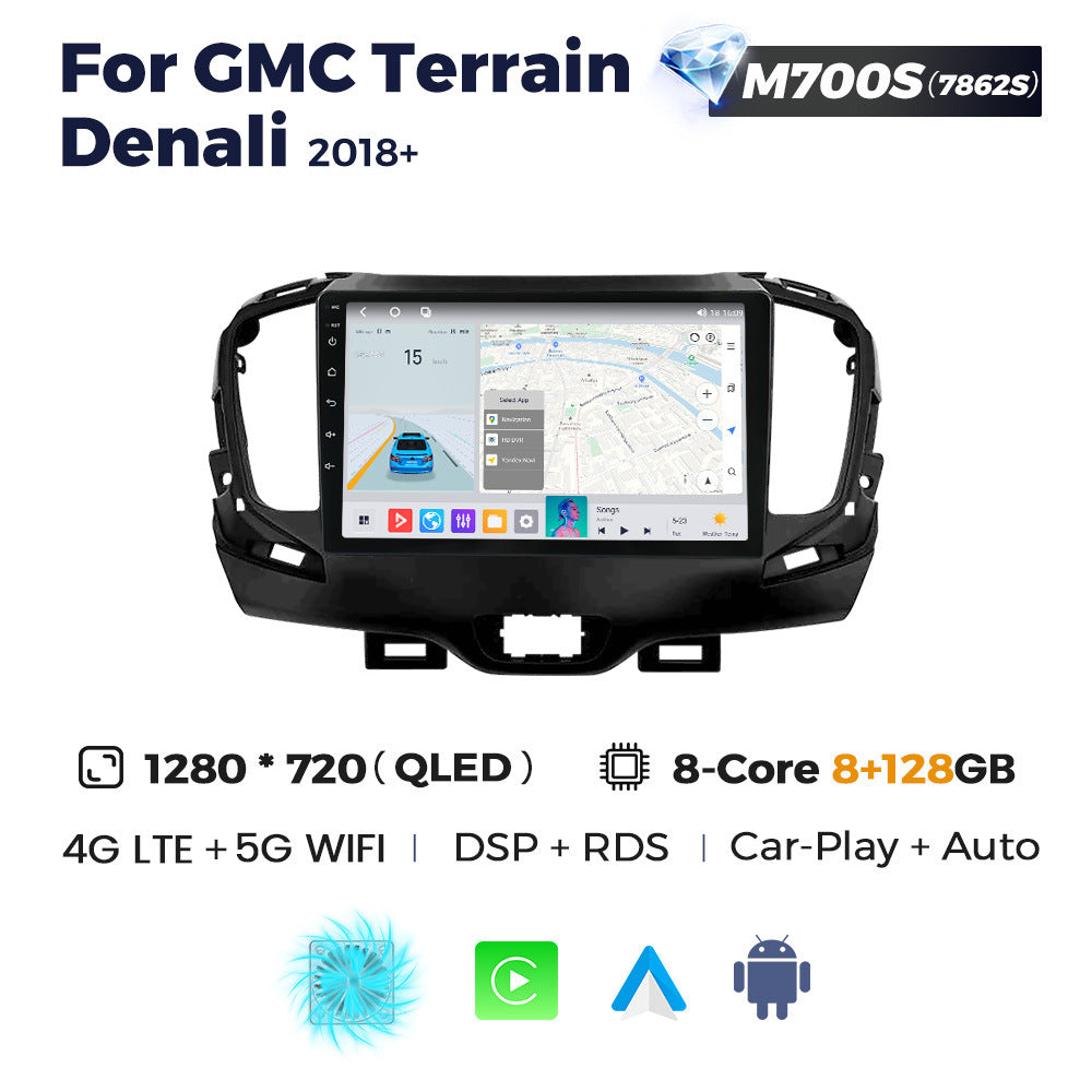Suitable for gmc terrain denali 2018+ us general motors smart android head unit car navigation system
