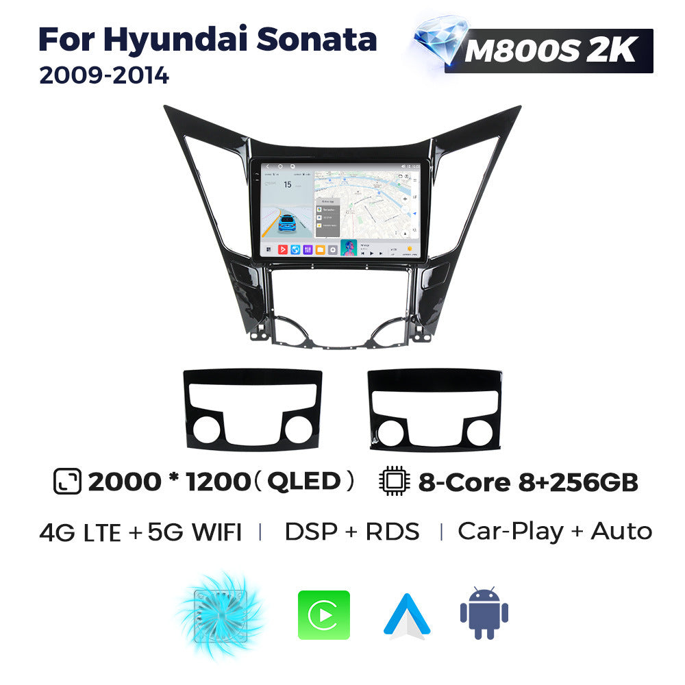 Suitable for hyundai sonata 8 2009-2014 eighth generation sonata car central control android navigator