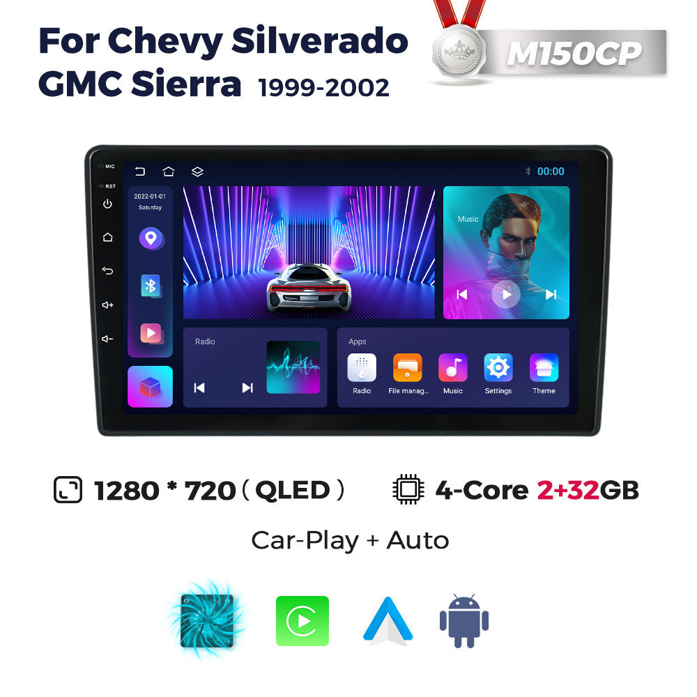 Suitable for silverado 1999-2002 chevy silverado gmc sierra android car navigation