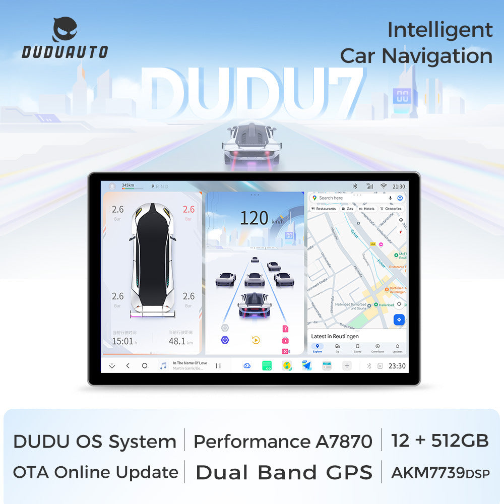 Suitable for 11.5inch duduauto series dudu7 dudu liangshan overseas version intelligent interactive android navigation