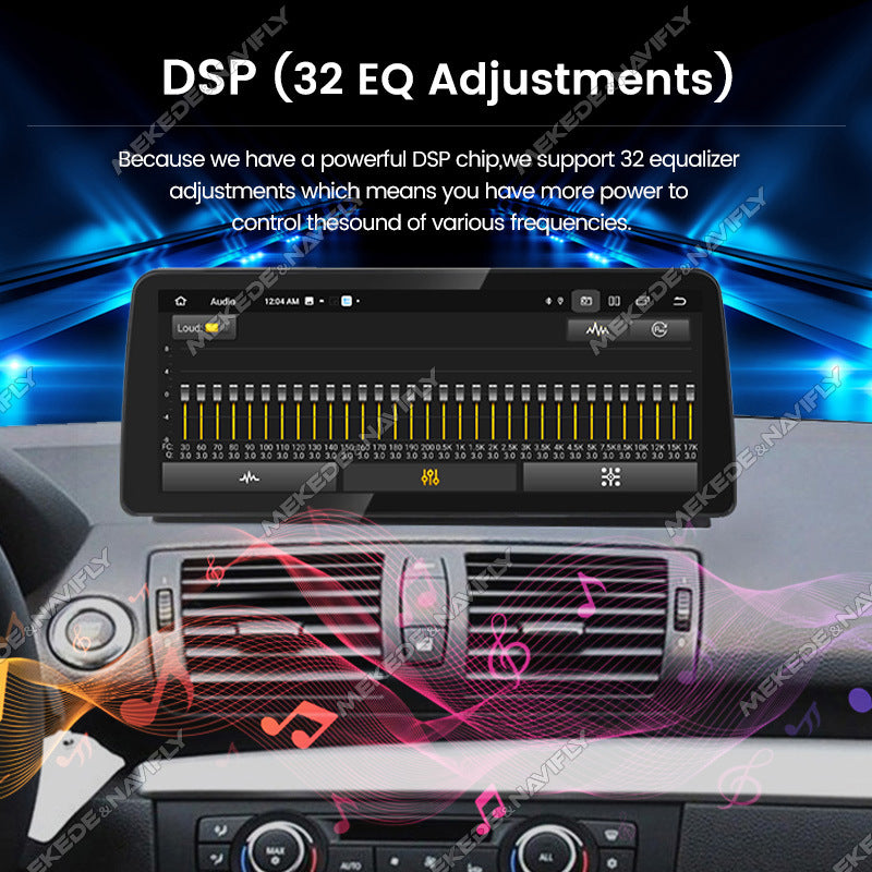 12.3 inch Suitable for BMW 1 Series E82 E87 Android central control large screen GPS navigation all-in-one machine Bluetooth Carplay