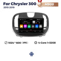 Suitable for chrysler 300 2015- 2019 dodge chrysler 300 android large screen car navigation