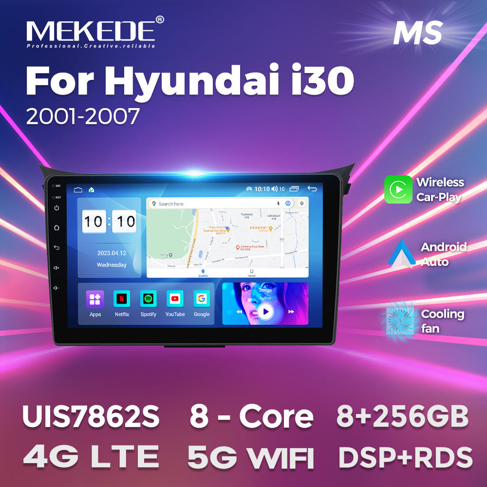 Suitable for hyundai i30 2011-2017 hyundai i30 android smart car navigation carplay