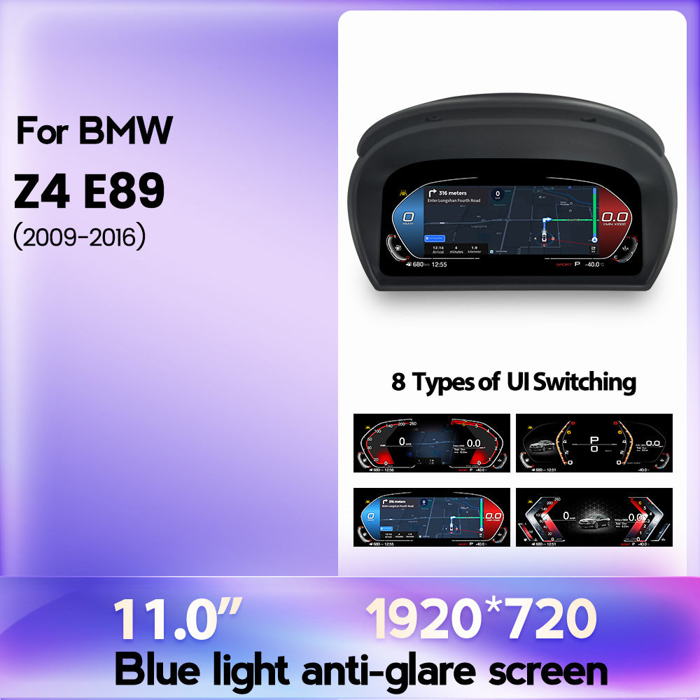 Applicable to BMW Z4 E89 2009-2016 Upgraded Full LCD Dashboard Wireless Carplay