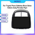 Suitable for Toyota Passo Daihatsu Boon modified Android large screen central control in-car navigation screen
