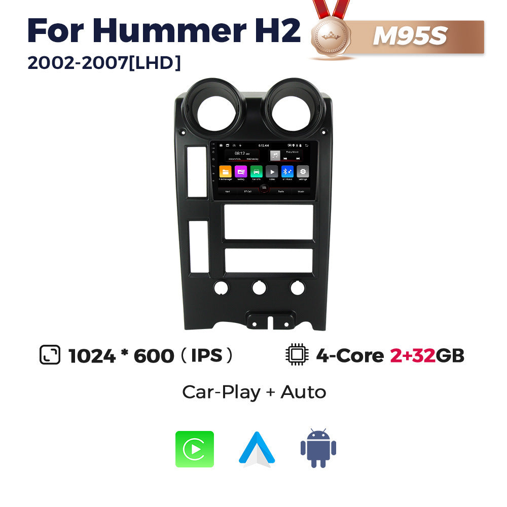 Suitable for hummer h2 2002-2007 hummer h2 smart android large screen car navigation