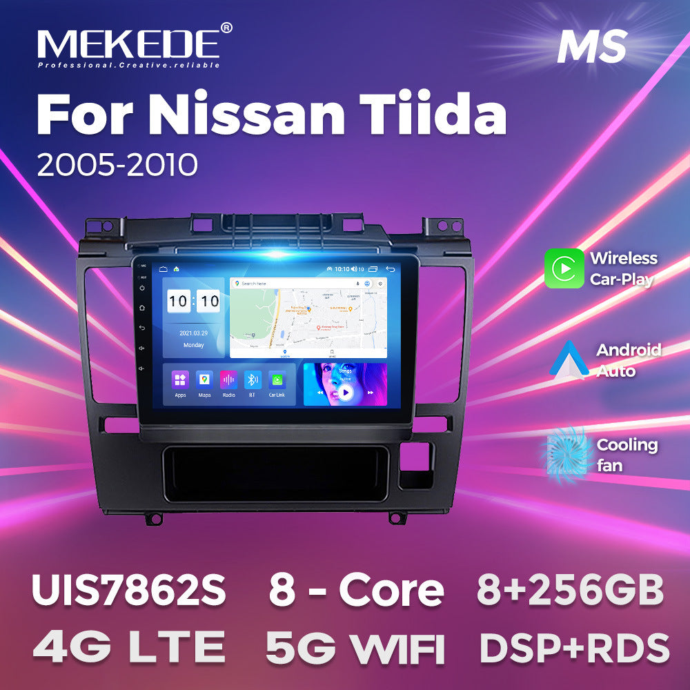 Suitable for nissan tiida 2005-2010 nissan sylphy/tiida car android navigation carplay