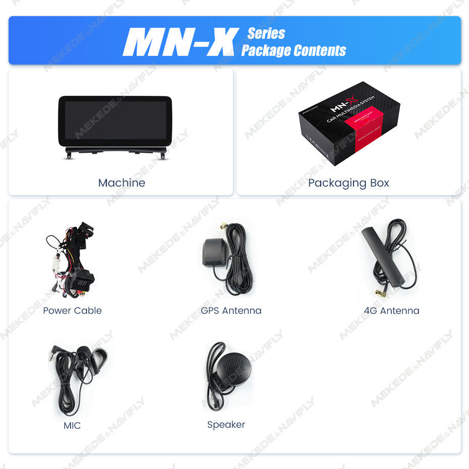 Suitable for Mercedes-Benz C-Class W204 2008-2010 Android large screen central control navigation car radio Carplay