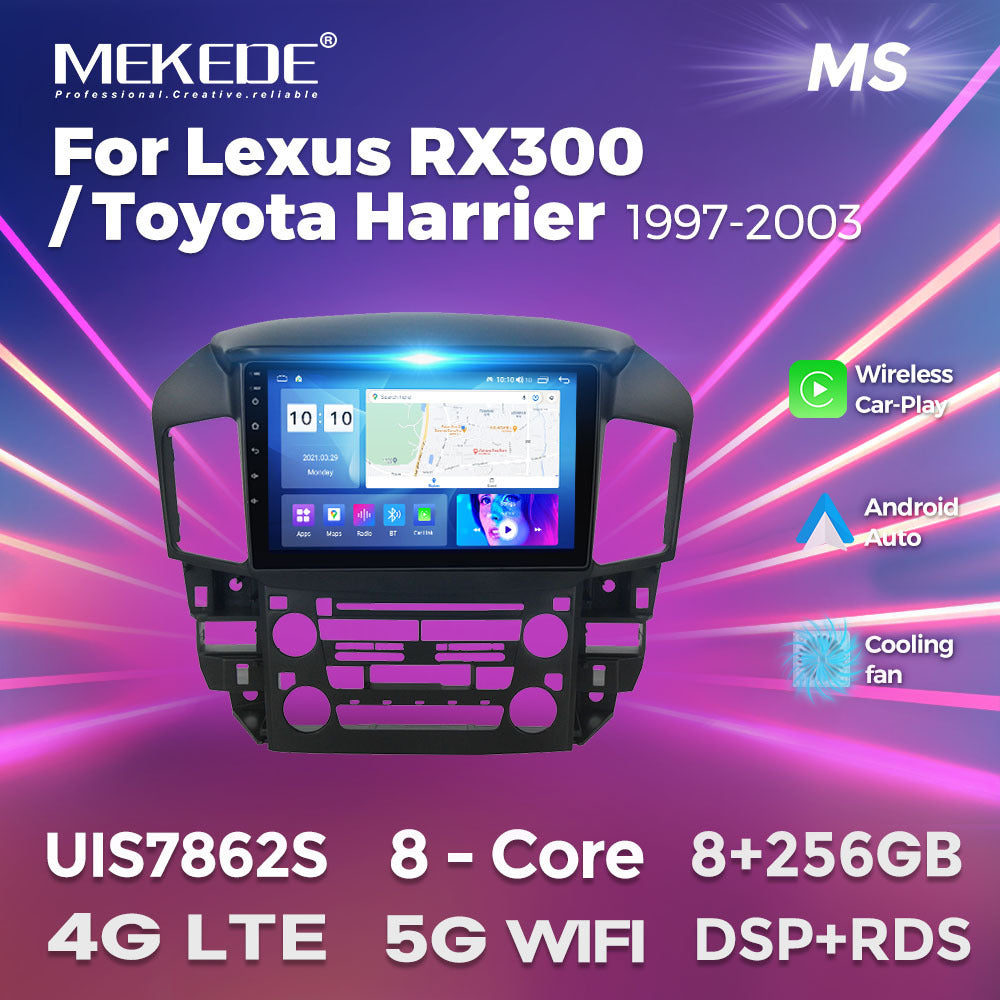 Suitable for lexus rx300 toyota harrier 1997-2003 smart car android navigator