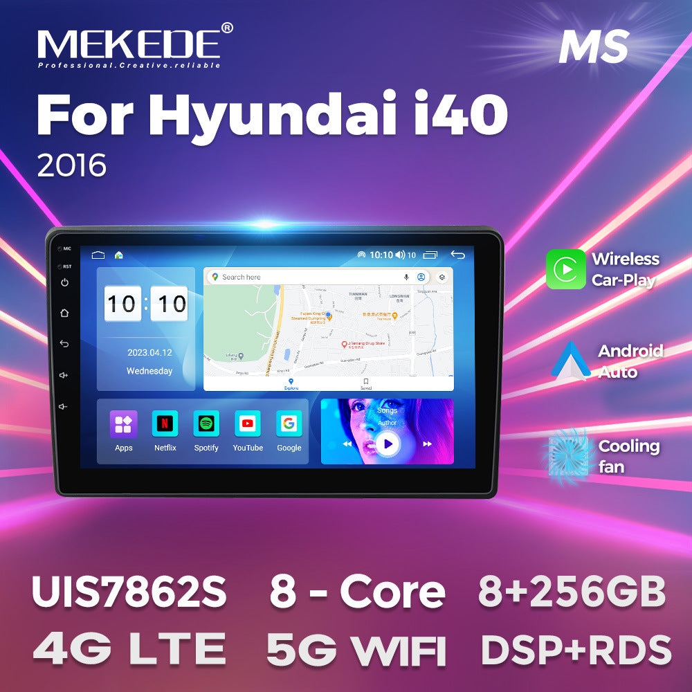 Suitable for hyundai i40 2011-2016 hyundai i40 large screen android car navigator cross-border supply