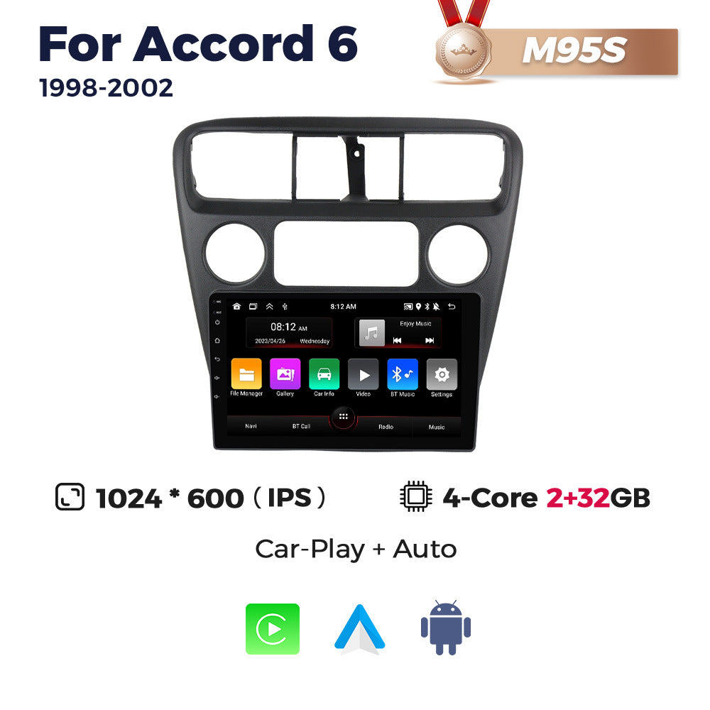 Suitable for Honda Accord 6th generation 98-02 Android large screen central control car navigation radio screen 8 + 256G