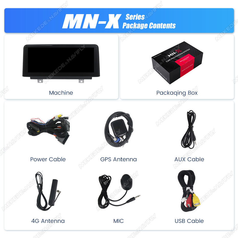 10.25-inch compatible with BMW 1 Series 2 Series F20 Android central control large screen GPS navigation all-in-one with Bluetooth CarPlay