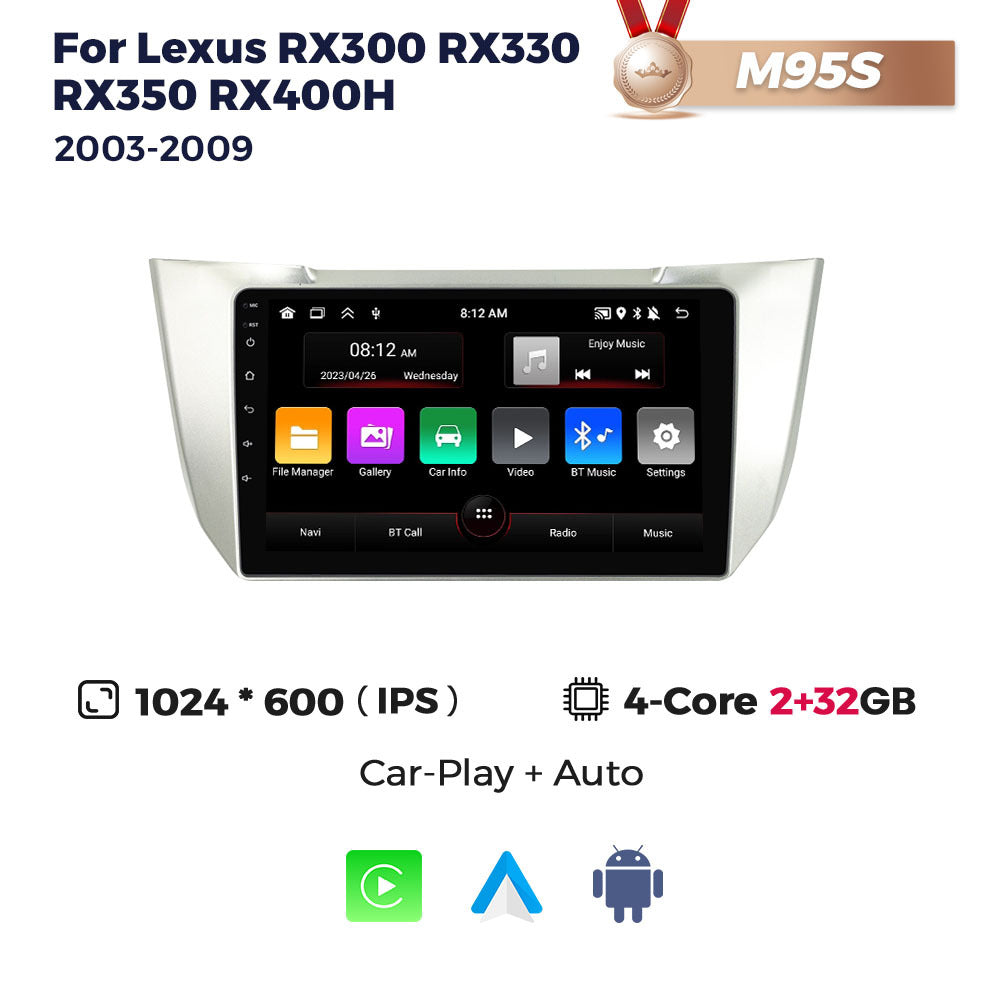 Suitable for lexus rx-300 2003-2009 lexus rx300 car smart android navigator