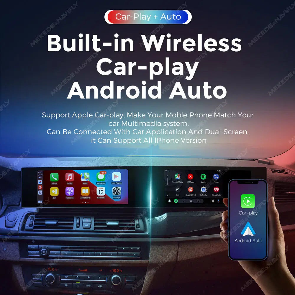 Applicable to BMW 5 Series F10 21-inch connected screen Android large screen central control navigation car radio Bluetooth Carplay