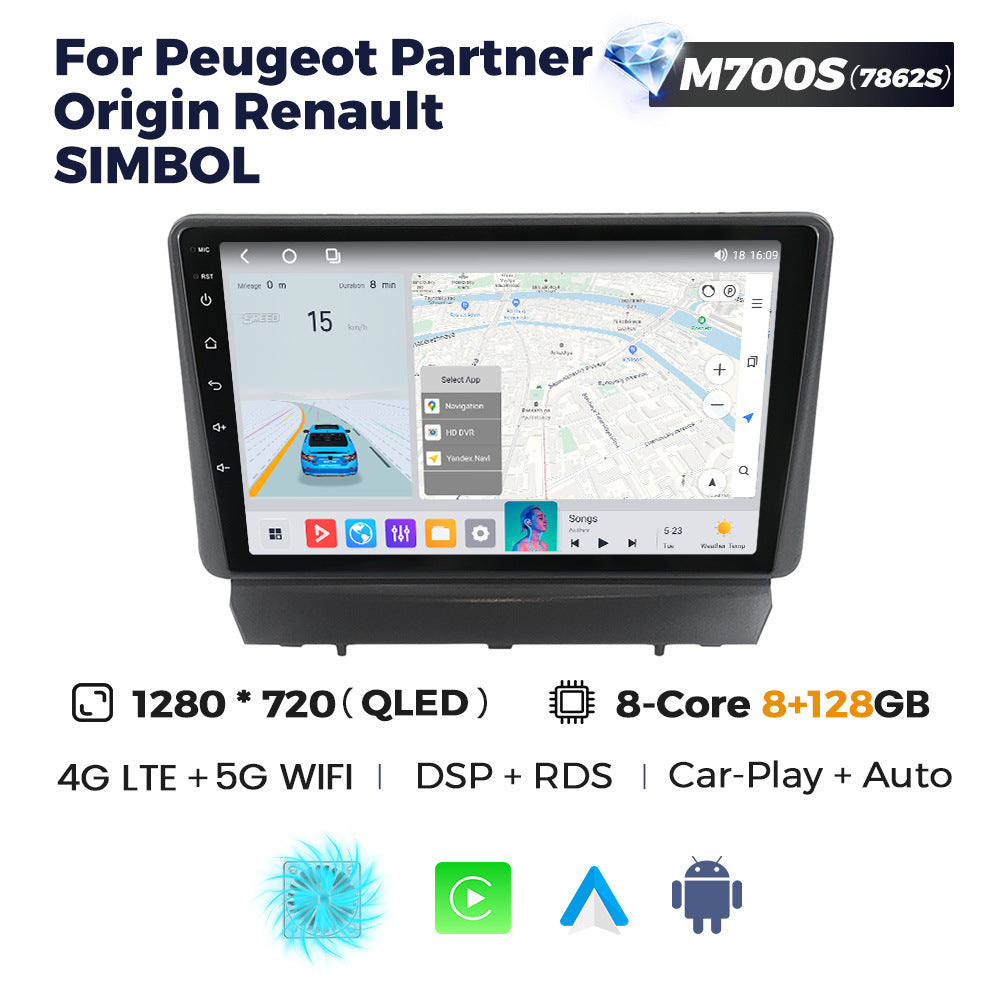Suitable for peugeot partner origin renault simbol android car navigation
