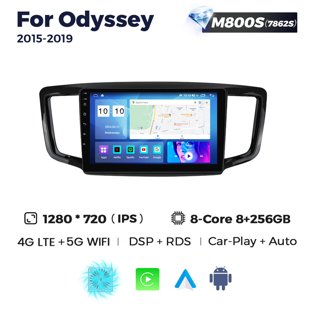 Suitable for 15-19 honda odyssey android car central control gps navigation carplay
