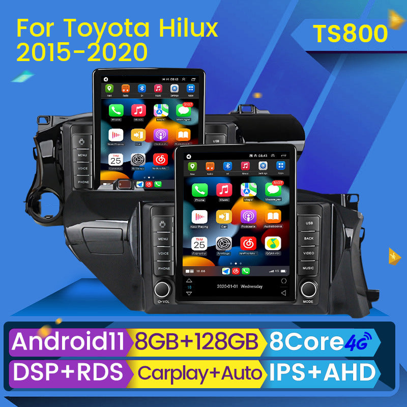 Suitable for toyota hilux 2015-2020 toyota hilux runner android navigation stone tablet