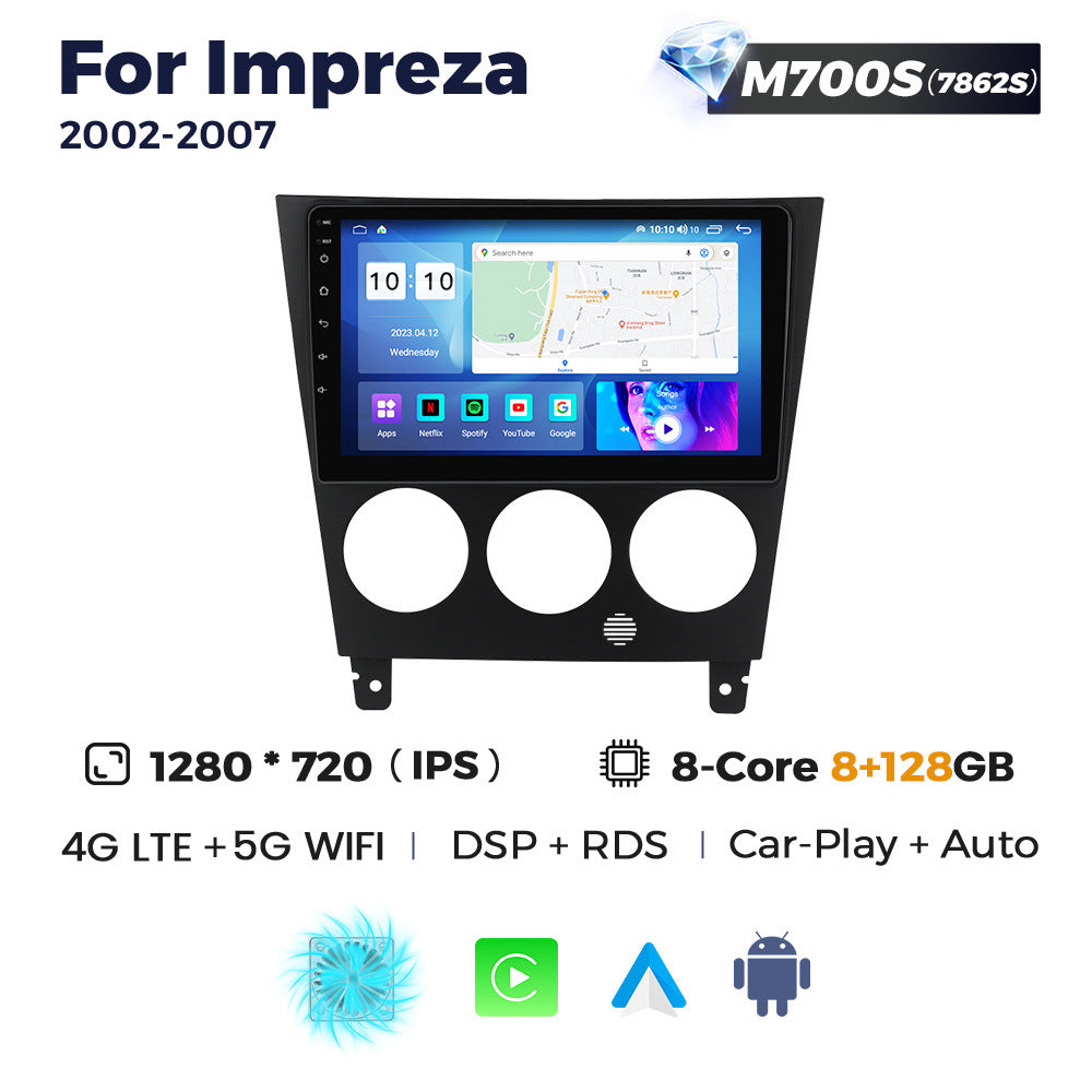 Suitable for subaru impreza 2002-2007 subaru impreza car central control android smart navigation