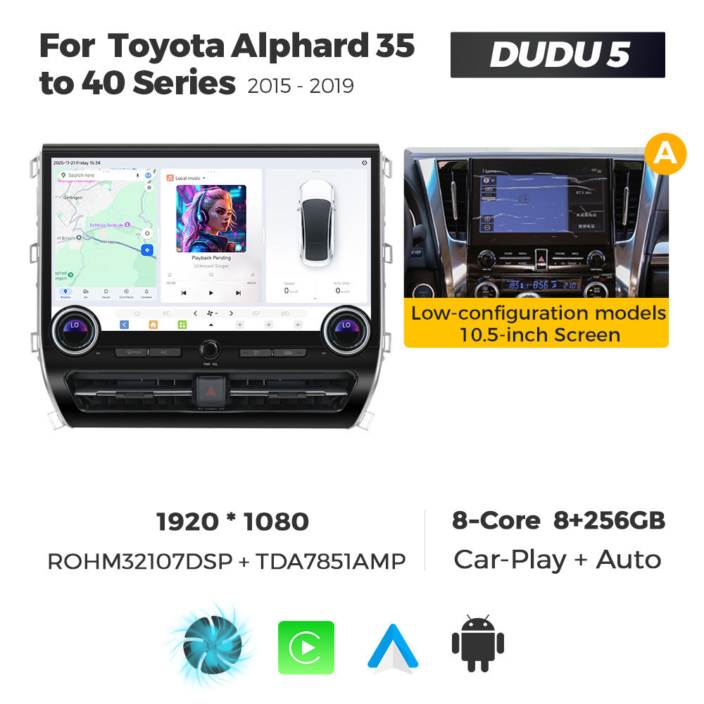 Suitable for toyota alphard 35 to 40 serie toyota alphard dudu private model navigator