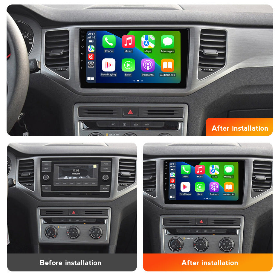 Suitable for new volkswagen universal vw 2018 polo golf 9inch android large screen car smart navigation system