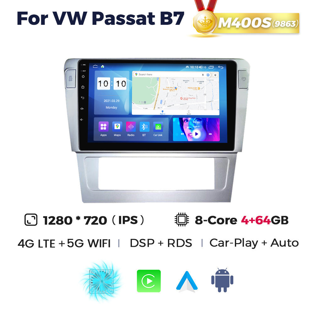 Suitable for volkswagen passat b7 magotan 05-11 models, in-car central control gps navigation wireless carplay