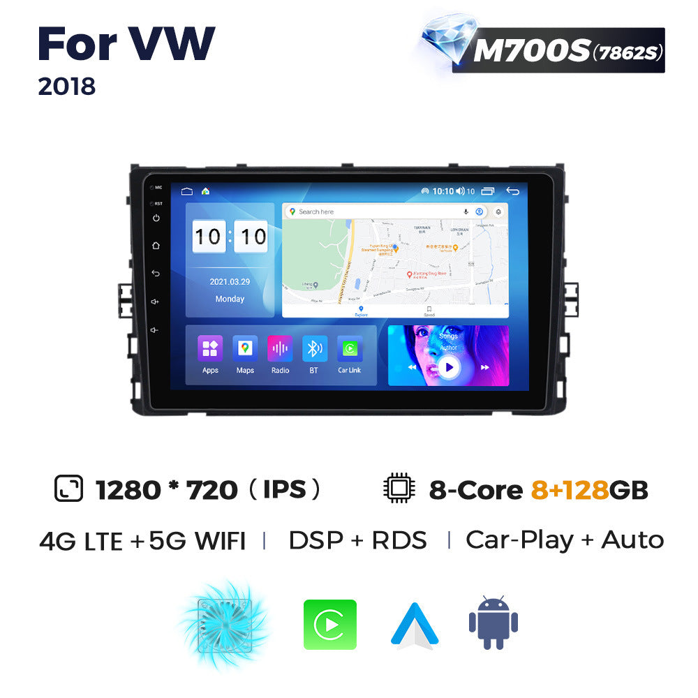 Suitable for new volkswagen universal vw 2018 polo golf 9inch android large screen car smart navigation system