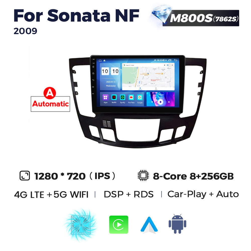 Suitable for hyundai sonata nf 2009 hyundai yuxiang car central control navigation wireless carplay