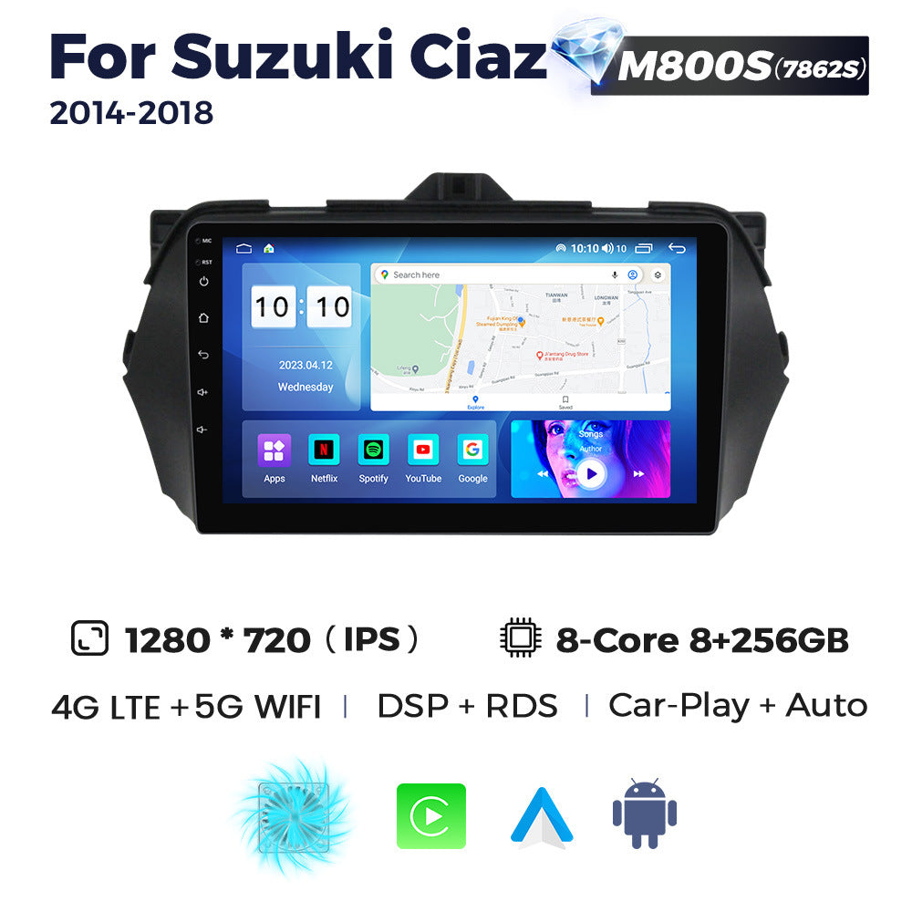 Suitable for 2014-2018 suzuki ciaz smart large screen central control car android navigation system