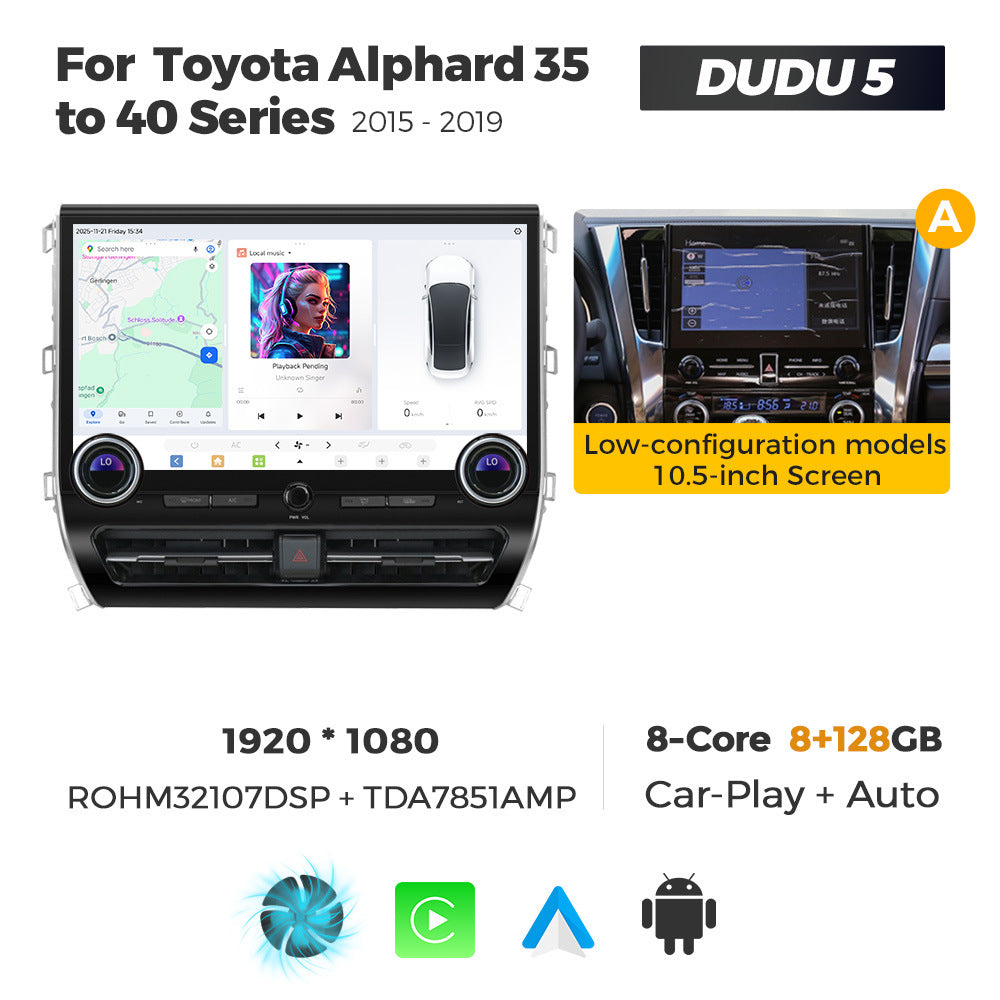 Suitable for toyota alphard 35 to 40 serie toyota alphard dudu private model navigator